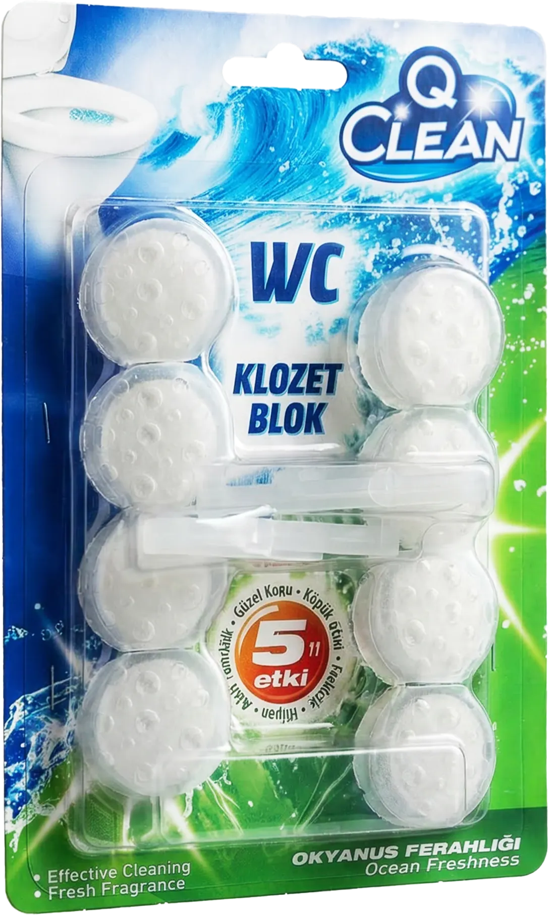 Bloque WC Activo Frescura del Océano 96g