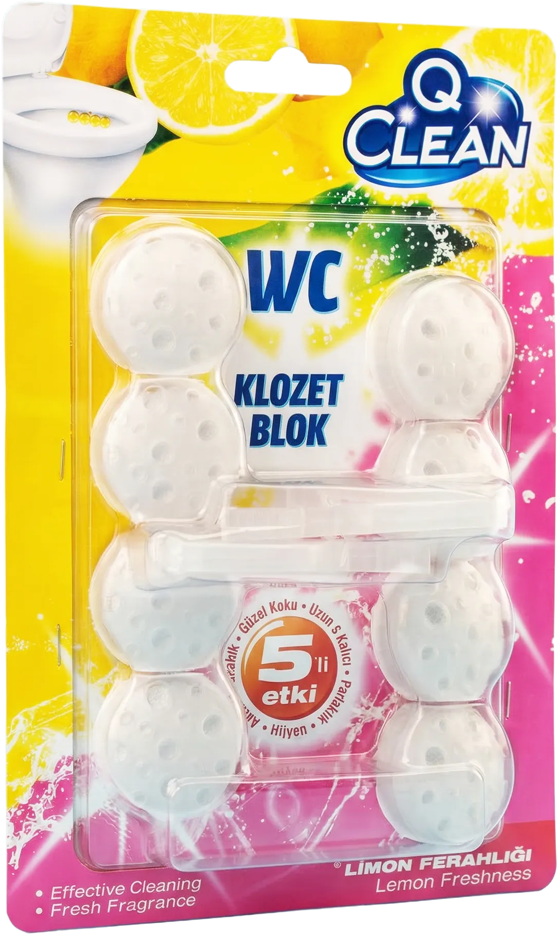 Bloque WC Activo Frescura de Limón 96g