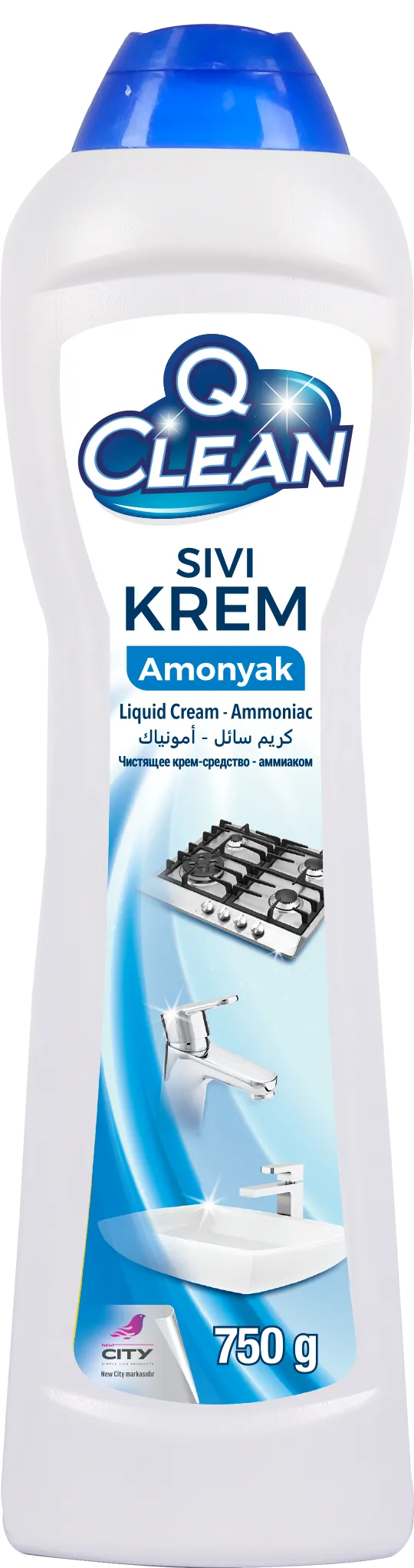 Crema Limpiadora con Amoníaco 750g