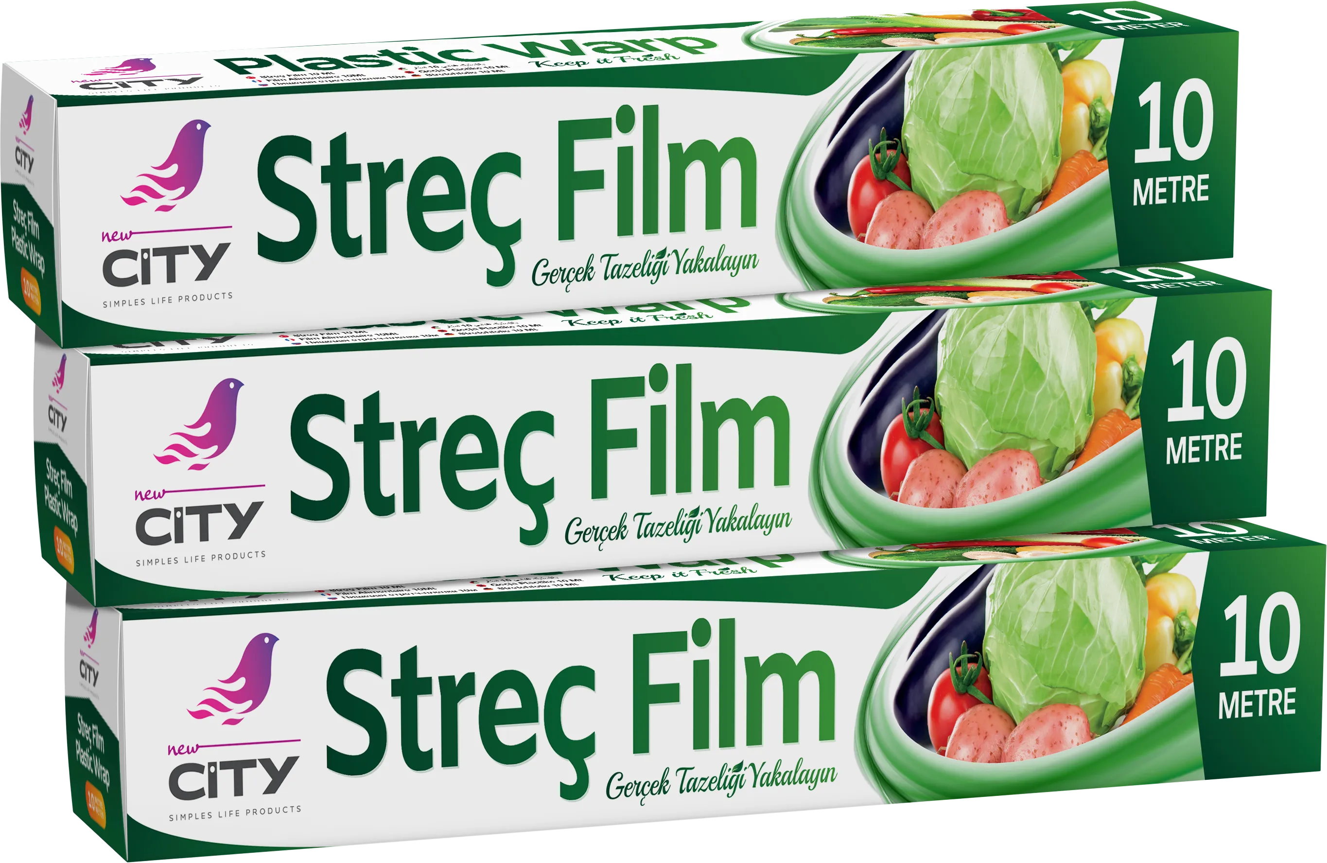 غلاف بلاستيكي شفاف 10 م