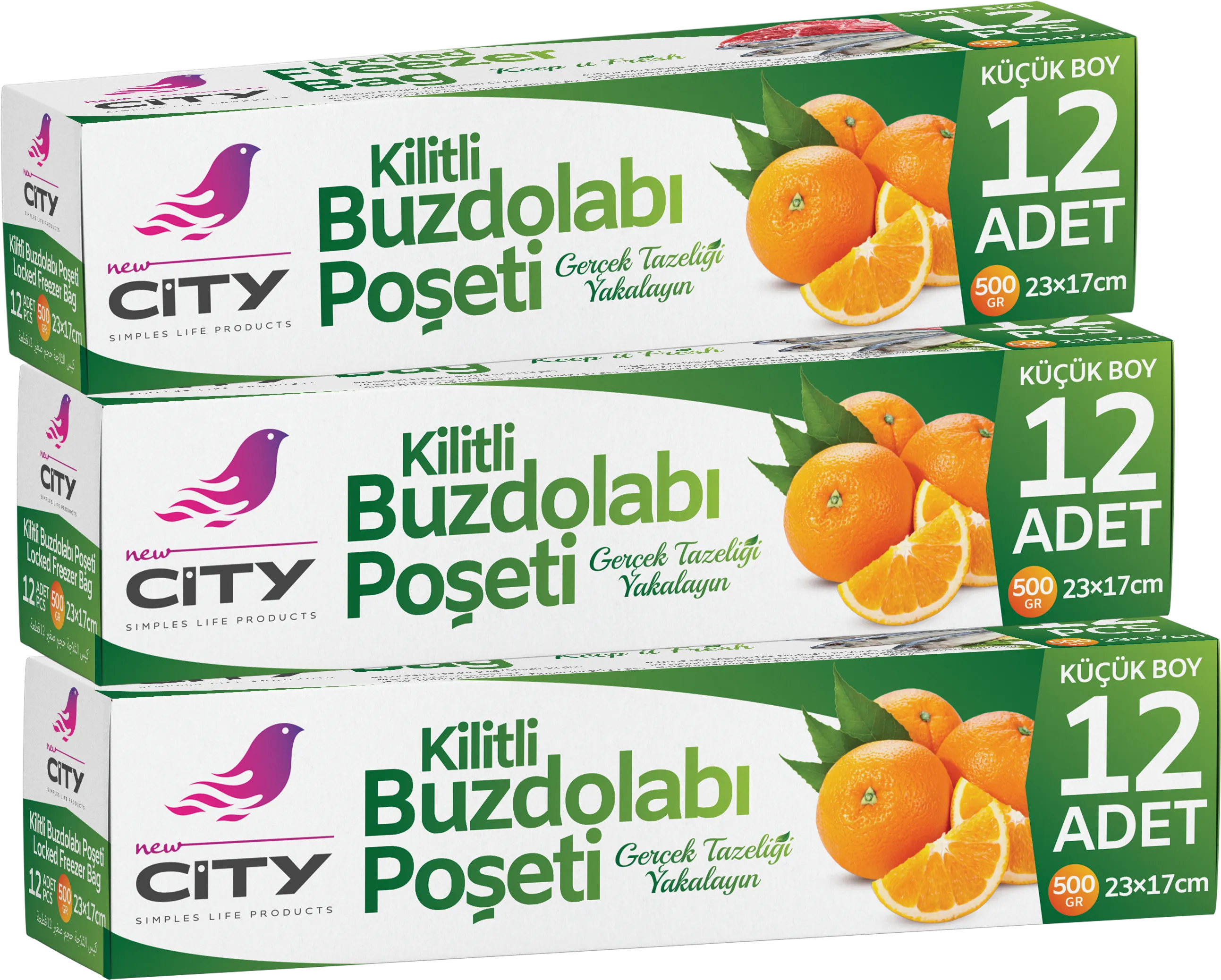 أكياس فريزر بسحاب صغيرة 12 قطعة