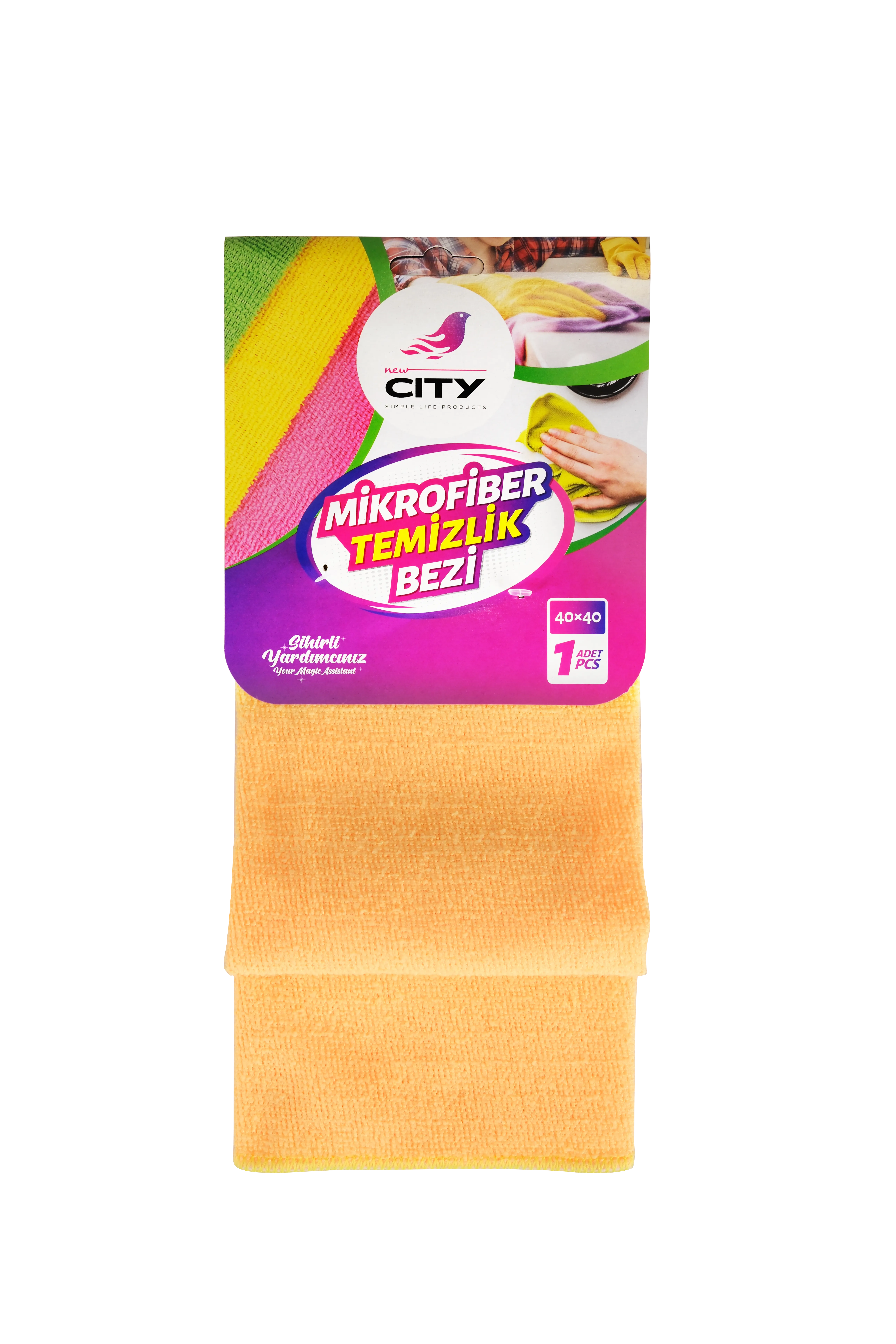 قماش تنظيف ميكروفايبر 40×40 سم