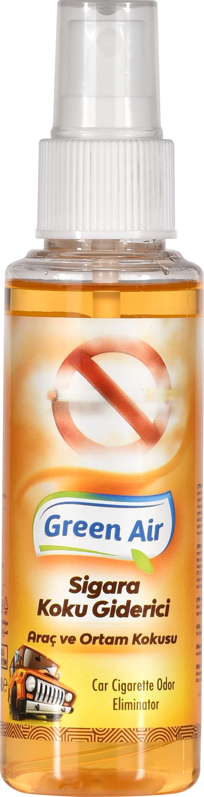 Spray Ambientador de Auto Eliminador de Olor a Tabaco 100ml